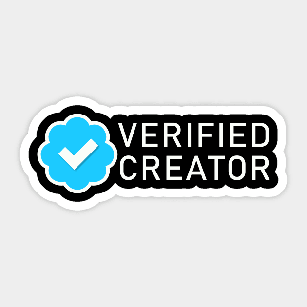 Content Creator Verified Blue Check Sticker by Ketchup